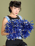 Cheerleader girl Anika is so horny in a break that she pushes a vibrator into her cunt - 3
